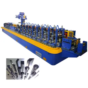 Make Square And Round Tubes High Speed Tube Mill Line Pipe Making Machine