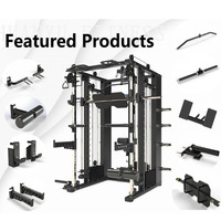 Sistema de Entrenamiento de Fuerza Multifuncional Comercial Todo en Uno para Fábrica: Rack de Sentadillas Ajustable y Equipo de Gimnasio para Dominadas