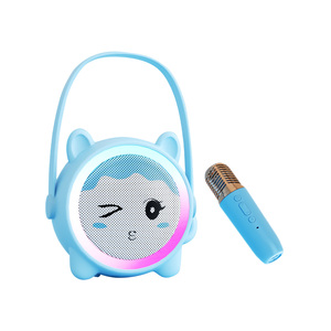 Cartoon Mini Machine Portable Speaker and <b>Wireless</b> <b>Microphones</b> Toys Birthday Gifts - Product Image 3