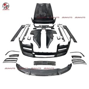 2017-2023 para Rolls-Royce Wraith Dawn Kit de carrocería de capó de motor de fibra de carbono para difusor de parachoques trasero delantero estilo Wraith MSY - Product Image 5