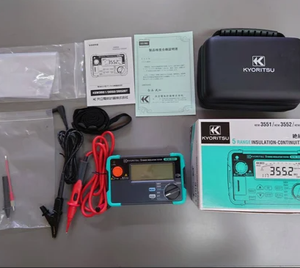 เครื่องทดสอบฉนวนไฟฟ้าดิจิตอล KYORITSU รุ่นประสิทธิภาพสูง KEW 3551 3552 - Product Image 2