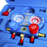 HUBEN HVAC Kits de réfrigération A/C kit de jauge de collecteur Air R12 R22 R134a 410a R404z R502