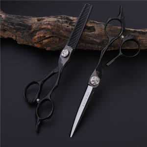 Ciseaux à cheveux Aodi 1816, lame tranchante en acier inoxydable 440C, ciseaux à effiler à long manche pour coiffeurs, outils professionnels de barbier - Product Image 4