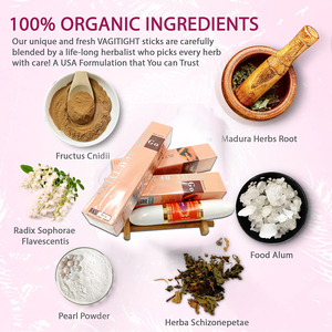 Varita Herbal Vaginal Reafirmante Evina para Mujeres y Stick Yoni con Hierbas 100% Naturales para Rejuvenecimiento (Gran Venta) - Product Image 5