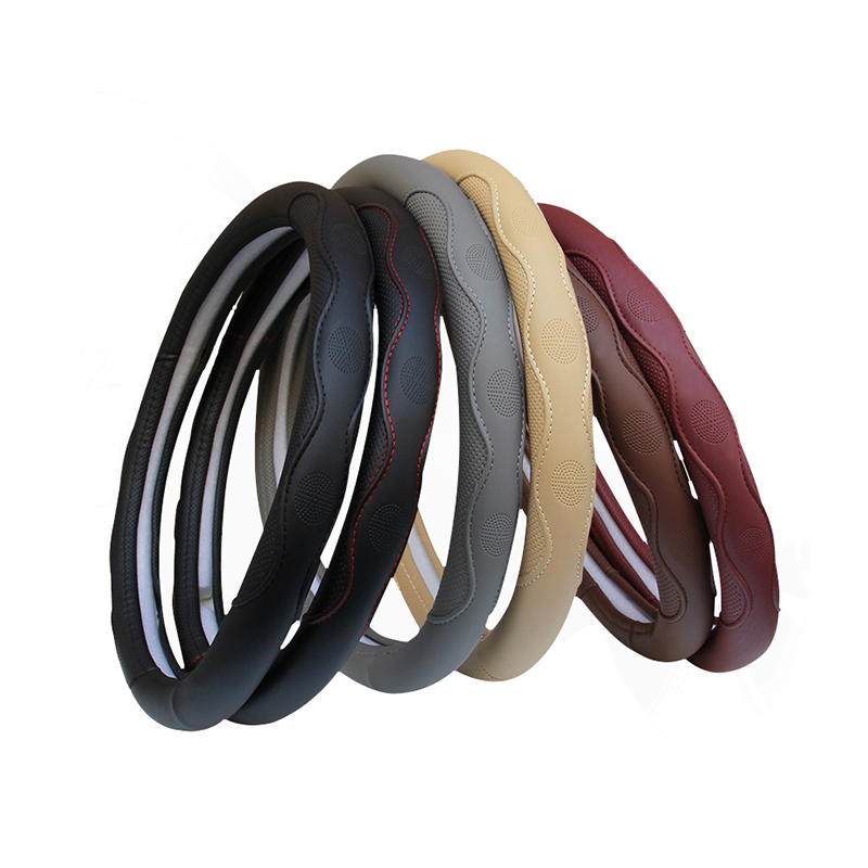 Оплетка на руль под заказ, замшевая Кожаная оплетка на руль автомобиля