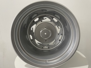 Jantes en aluminium moulé pour voiture de 15 pouces à déport profond 5x120 5x127 avec finition Racing argentée - Product Image 4