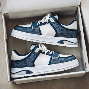 Zapatos Deportivos Casuales de Cuero de Lujo para Hombre, Calzado Transpirable para Verano, Zapatillas de Diseñador para Hombre, Zapatos de <span class=keywords><strong>Skate</strong></span> Inclinados - Product Image 4