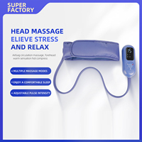 Masseur de tête rechargeable, masseur de cuir chevelu mains libres avec technologie vibrante, batterie 2000 mAh, 3 modes et fonction de chauffage