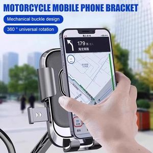 Supporto per Telefono da Bicicletta con Rotazione a 360 <span class=keywords><strong>Gradi</strong></span>, Montaggio sul Manubrio con Fascia in Silicone per Cellulari - Product Image 4