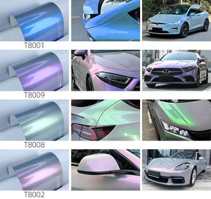 Vinilo para Envoltura de Autos con Acabado Mate Morado, Autoregenerable, Cambia de Color, Impermeable, Resistente a los Rayos UV, con Liberación de Aire, PET Antiarañazos - Product Image 5