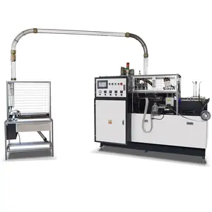 [] Máquina para hacer vasos de papel estándar CE Máquina para hacer vasos Maquinaria para hacer productos de papel con precio económico