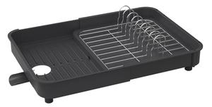 Venta al por mayor 2 Nivel de Metal de alambre de <span class=keywords><strong>acero</strong></span> <span class=keywords><strong>inoxidable</strong></span> <span class=keywords><strong>colgante</strong></span> vajilla cocina secado Dish Rack con escurridor - Product Image 3