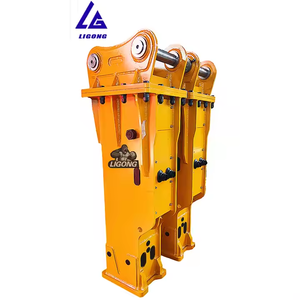 Baixo Ruído 35Ton Box Tipo Martelo Hidráulico Disjuntor Silencioso com Guarda Protetora Reforçada 155mm Chisel Ferramenta Martelo - Product Image 5