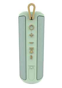 Haut-parleur sans fil portable en tissu avec bouton rotatif pour régler le volume, support de ceinture, collier, colonne, extérieur - Product Image 4