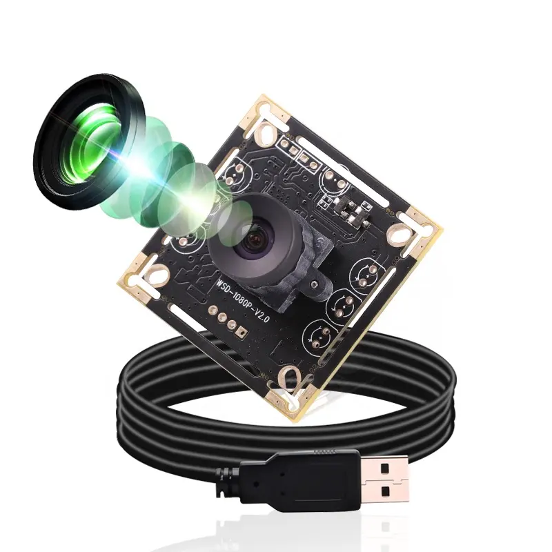 מפעל מחיר הגלובלי אבטחת תריס CMOS 2MP 1080P OV2710 120FPS מיני מצלמת חיישן UVC CCTV USB 2.0 מצלמה מודול