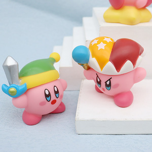 Set de 6 Figuras de Personajes de Anime de <span class=keywords><strong>Kirby</strong></span>, Muñecos de Estrella Lindos de PVC, Juguetes de Regalo - Product Image 3