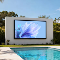 Layar LED Tetap Luar Ruangan P4 P5 P6 untuk Periklanan, Layar Definisi Tinggi 960x960mm, Kabinet Aluminium Die-cast, Kecerahan Tinggi