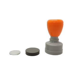 在庫あり 学校用 パーソナライズ <span class=keywords><strong>HA</strong></span> セルフインキング 円形 フラッシュスタンプ パステル 32mm - Product Image 1