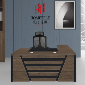 Muebles <span class=keywords><strong>de</strong></span> Oficina, Escritorio Ejecutivo, Escritorio <span class=keywords><strong>de</strong></span> Computadora Moderno y Simple con Combinación <span class=keywords><strong>de</strong></span> Silla, Escritorio <span class=keywords><strong>Administrativo</strong></span> para Gerente <span class=keywords><strong>General</strong></span> y Supervisor - Product Image 2