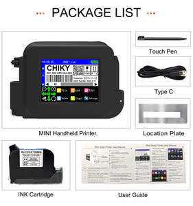 Imprimante d'étiquettes à jet d'encre miniature de type C intelligente multilingue OEM, logo d'étiquette, bouteilles en plastique pour les petites entreprises - Product Image 6