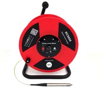 Jauge de niveau d'eau portable pour puits, capteur de niveau de forage, sondeur, technologie étanche IP68, modèle RC9808, mesureur de profondeur d'eau 15m-100m