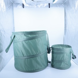 Large Capacity Zippered Storage <b>Bag</b> Waterproof Oxford Cloth <b>Foldable</b> Garden Organizer for Patio Furniture Household Trash <b>Bags</b> - Product Image 3