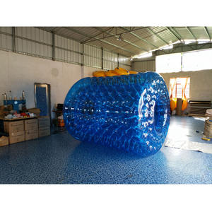 Surface antidérapante en PVC robuste de roue de rouleau d'eau gonflable commerciale pour l'entraînement <span class=keywords><strong>aquatique</strong></span> de gymnastique et les jeux d'eau de parties de <span class=keywords><strong>piscine</strong></span> - Product Image 2