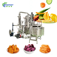 Machine de friture sous vide industrielle Shepody pour fruits et légumes, machine de friture à grande échelle pour chips de pommes et de fraises