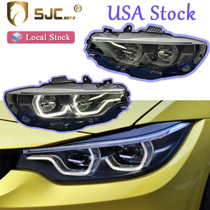 Faro a LED Stile Ikon per <span class=keywords><strong>BMW</strong></span> <span class=keywords><strong>Serie</strong></span> 4 F32 <span class=keywords><strong>M3</strong></span> M4 F80 F82 2014-2020, Nuovo Modello di Faro SJC Auto - Product Image 1