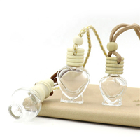 Botol Diffuser Mobil Kaca Silinder Mewah Grosir dengan Lapisan Embun & Ukiran Berbagai Ukuran (8ml/10ml/12ml) Desain Gantung