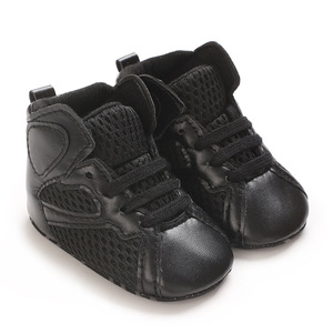 0-1 Năm Bé Thể Thao Vớ Giày Với Logo Sơ Sinh Cao Top Bóng Rổ Sneaker Mềm Toddler Giày Vớ - Product Image 5