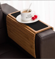 Plateaux de rangement vintage en bois massif, design pliable pour la maison, la salle à manger, le service de gâteaux et de fruits