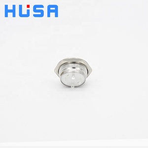 Husa हॉट बिक्री उच्च गुणवत्ता 4-पिन 19 मिमी शॉर्ट बॉडी मेटल बटन स्विच थोक कार इंजन पुश बटन रीसेट करना <span class=keywords><strong>220v</strong></span> - Product Image 3