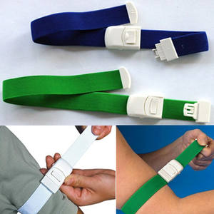 헌혈, 주입 및 응급 치료를 위한 소프트 및 라텍스 프리 버클 지혈대 - Product Image 5