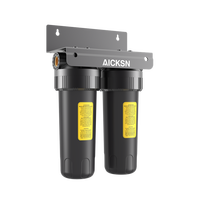 Système de filtration d'eau déionisée avec RO4000G + DI, conception à visser et à verrouiller, osmose inverse, lavage de voiture, nettoyage de fenêtres, nettoyage de bâtiments