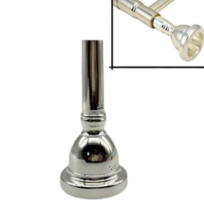 Embouchure de <span class=keywords><strong>trombone</strong></span> <span class=keywords><strong>alto</strong></span>/ténor 12C, finition argentée ou dorée, accessoire d'instrument à vent en laiton de qualité supérieure pour les joueurs professionnels - Product Image 3