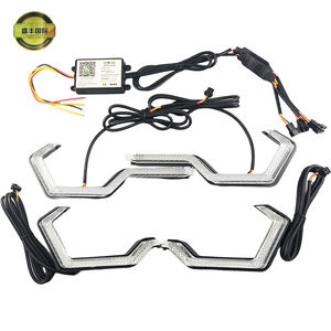 Gen 3 Iconic Crystal Angel Eyes para BMW LED RGB Chasing Headlight Car Retrofit con señal de giro Halo Rings New Condition - Product Image 6