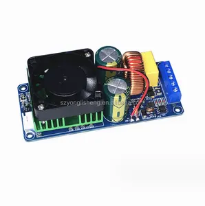 Cổ phiếu Hifi điện irs2092 500W Mono kênh kỹ thuật số Board khuếch đại công suất lớp D giai đoạn Board khuếch đại công suất