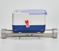 213E Medidor de Agua Ultrasónico Clase B de Bajo Precio, Modelo Popular, LoRaWAN, M-Bus, Modbus, Medidor de Flujo de Agua Ultrasónico Digital Inteligente