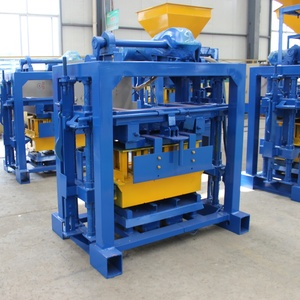 Machine à fabriquer des briques en béton manuelle QT40-2, machine à briques en ciment stationnaire <span class=keywords><strong>pour</strong></span> petite usine. - Product Image 4