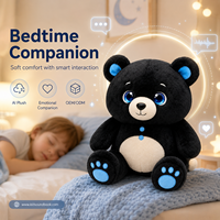 Oso de Peluche Interactivo con IA, Suave, de Poliéster, Educativo, Personalizable