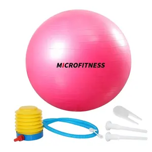 Benutzer definiertes Logo Bestseller Anti-Burst Fitness Übung Stabilität Yoga Ball Gym Ball 45cm 55cm 65cm 75cm 85cm 95cm