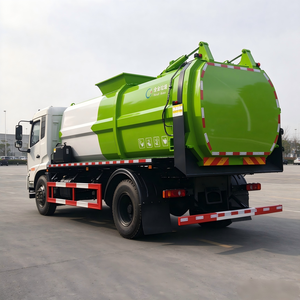Camión de Basura para Cocina Dongfeng Dolica de 10m³ con Carga Lateral Hidráulica para Transferencia de Residuos Alimenticios para Hoteles y Cantinas, Fabricado en China - Product Image 6