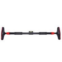 Vente en gros d'équipement de fitness réglable en acier barre de traction de porte multifonctionnelle pour salle de sport à domicile barre horizontale