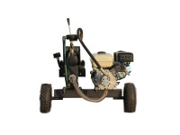Pompe électrique à bois collection, outil de traitement du bois sous forme de briquet diesel, avec séparateur de bûches hydraulique