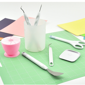 7PCS לנכש ערכות מלאכת ויניל לנכש כלים סט ודבק דביק חיתוך מחצלת דיוק קרפט ויניל כלים ערכת עבור צללית - Product Image 6