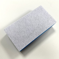 Bloc d'éponge EVA pour le nettoyage du film d'huile de verre Eponge de nettoyage automatique du pare-brise intérieur avant Film d'huile de verre pour le nettoyage de la voiture