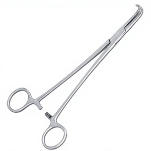 Pinzas Hemostáticas Negus de 18 cm con Punta Curva, Pinza Quirúrgica F6-128 Clase I para Cirugía General, Instrumento Manual con Certificación CE - Product Image 3