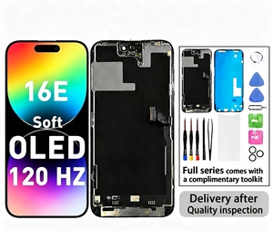 หน้า<span class=keywords><strong>จ</strong></span>อ OLED แบบยืดหยุ่นสำหรับเปลี่ยน<span class=keywords><strong>โทรศัพท์</strong></span>มือถือ ชุดจอแสดงผลแบบสัมผัสพร้อม IC ที่สามารถเคลื่อนย้ายได้ สำหรับซ่อมรุ่น 16E - Product Image 1