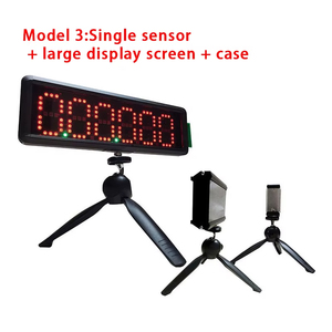 Chronomètre de course à LED avec capteur laser, compte à rebours précis, chronomètre numérique pour athlètes, entraînement de vitesse de course - Product Image 6